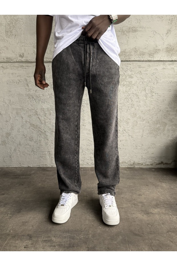 Smoked Washed Baggy Tracksuit