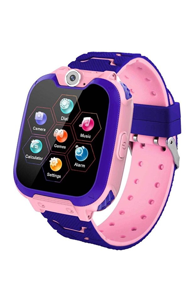 Kids Smart Watch S10 - 1.54-inch HD Touch Screen (Pink)