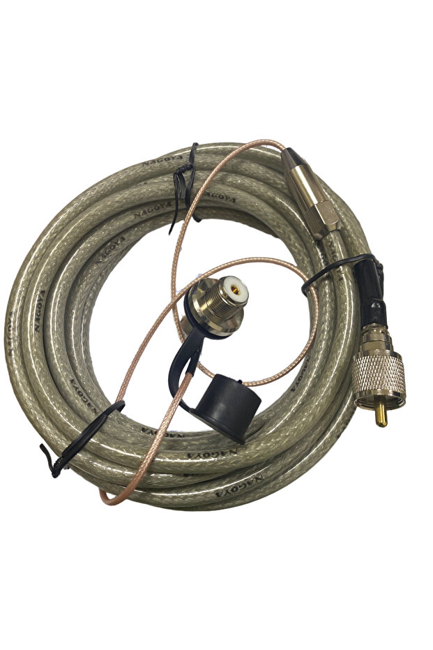 Mobile Cable Silver With RG-316 .