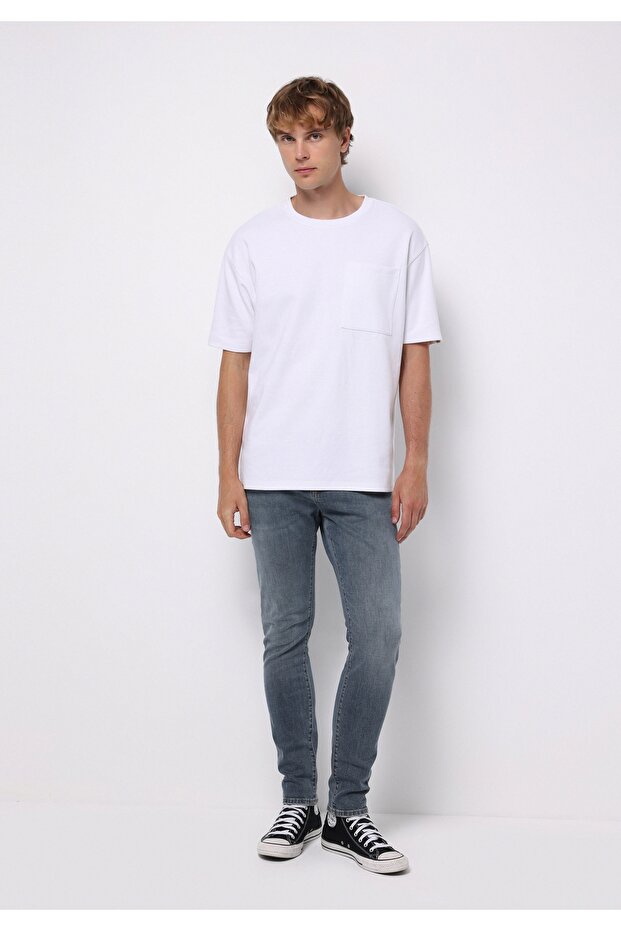 Slim Fit Men's Indigo Jean Trousers
