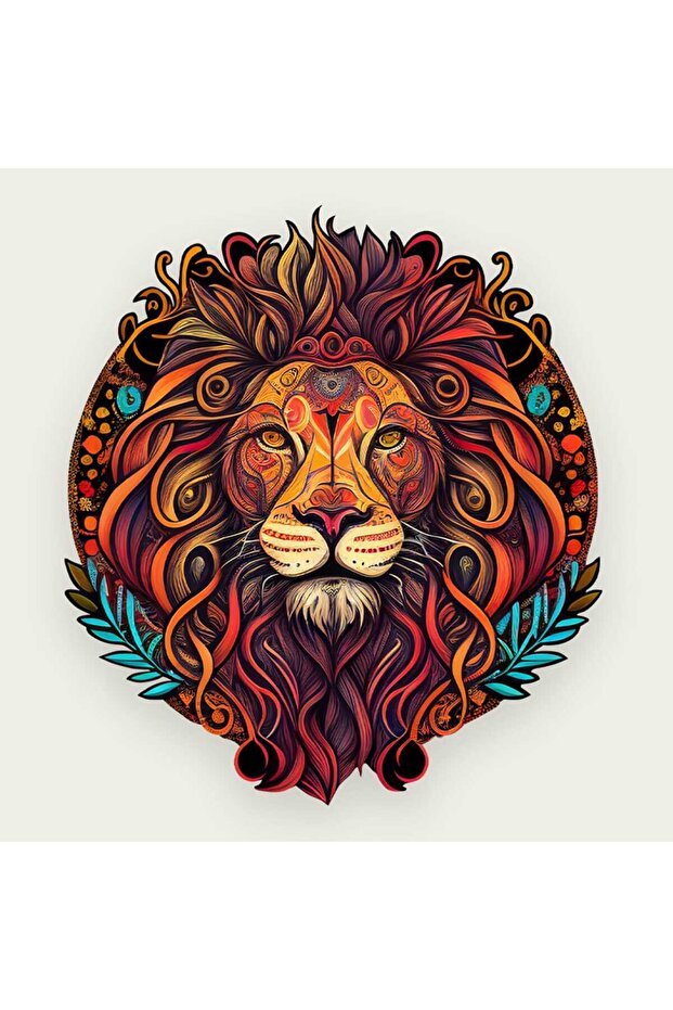 Aslan Ahşap Puzzle - 1