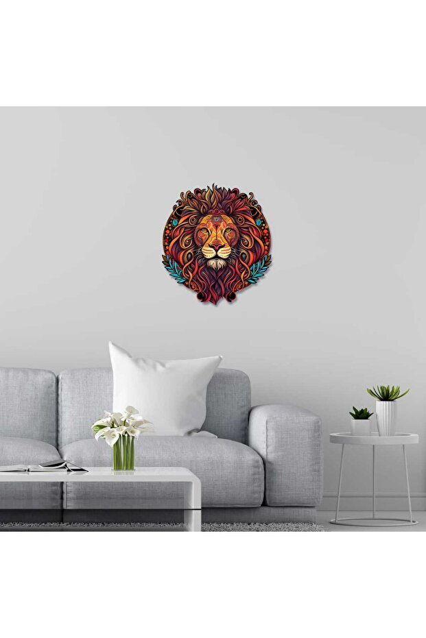 Aslan Ahşap Puzzle - 6