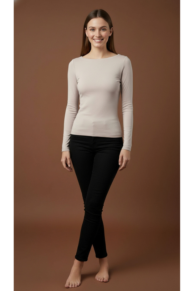 Prenses Yaka Basic Body - 1