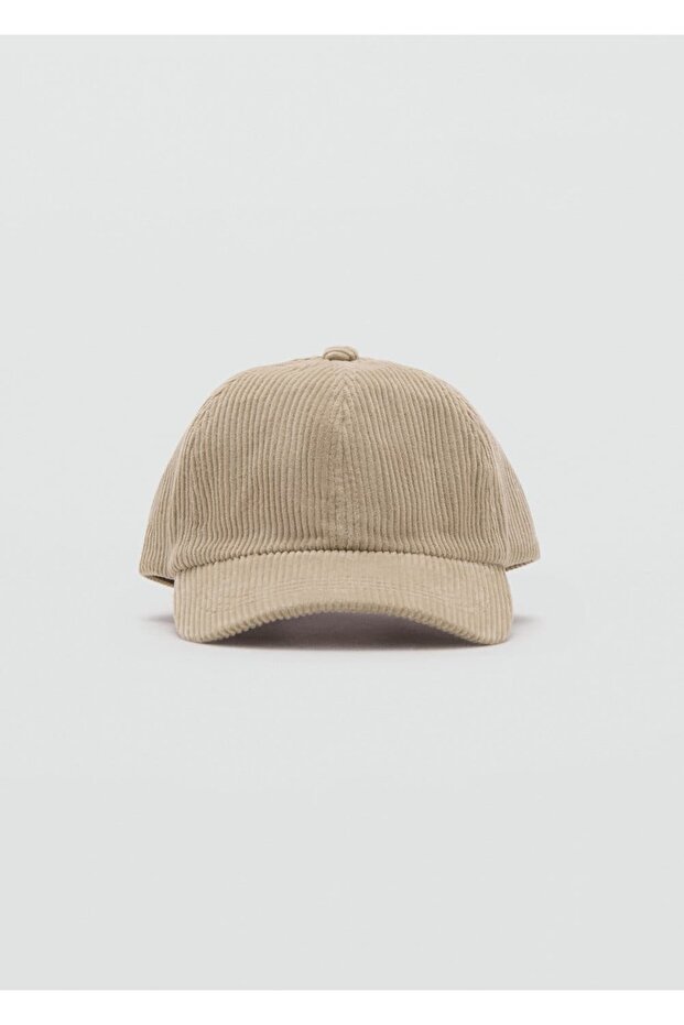 Fitilli kadife şapka - 1