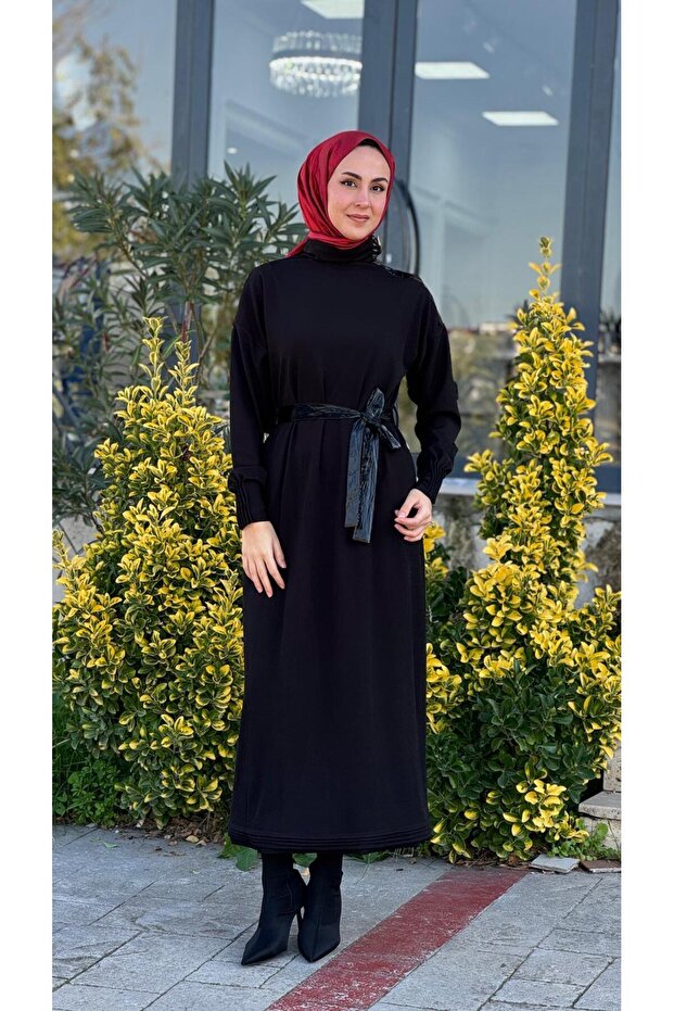 Elbise Siyah 38822 - 1