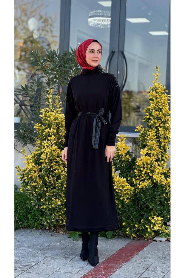 Elbise Siyah 38822 - 7