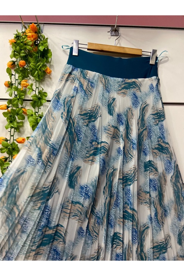 Patterned Chiffon Bohe Bell Lining - 3