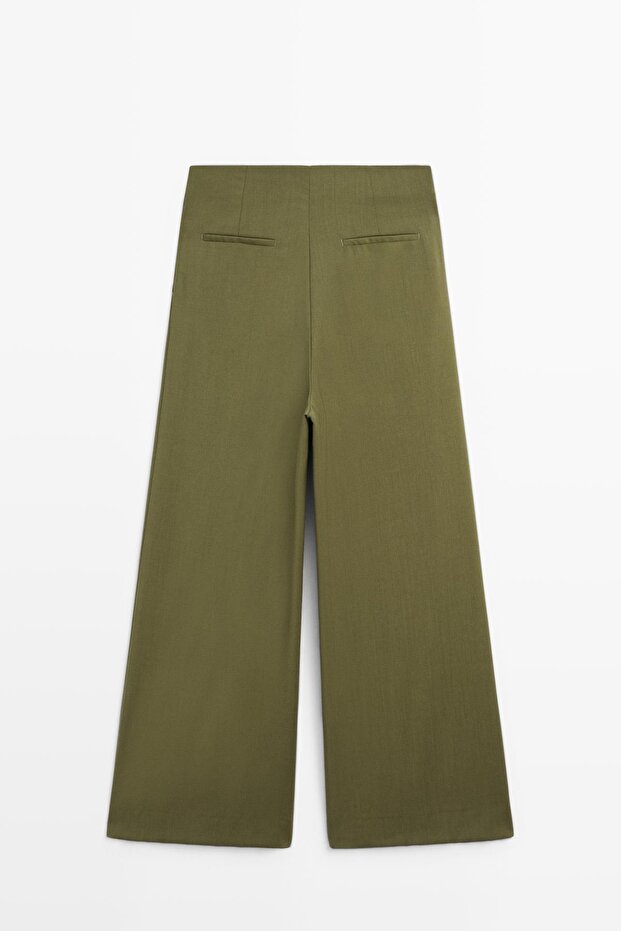 STUDIO - %100 yün pensli pantolon - 7