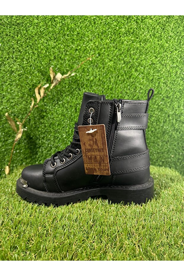 Ünisex Siyah Kışlık Bot - 4