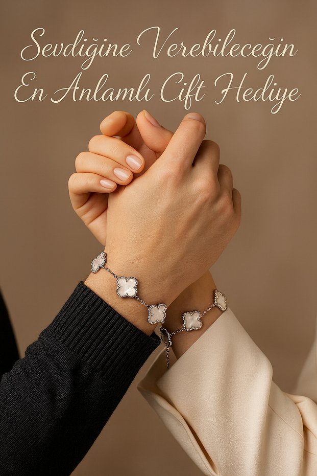 Men's Women's Couple Bracelet Stone Royal Pearl Petal Model Steel Bracelet