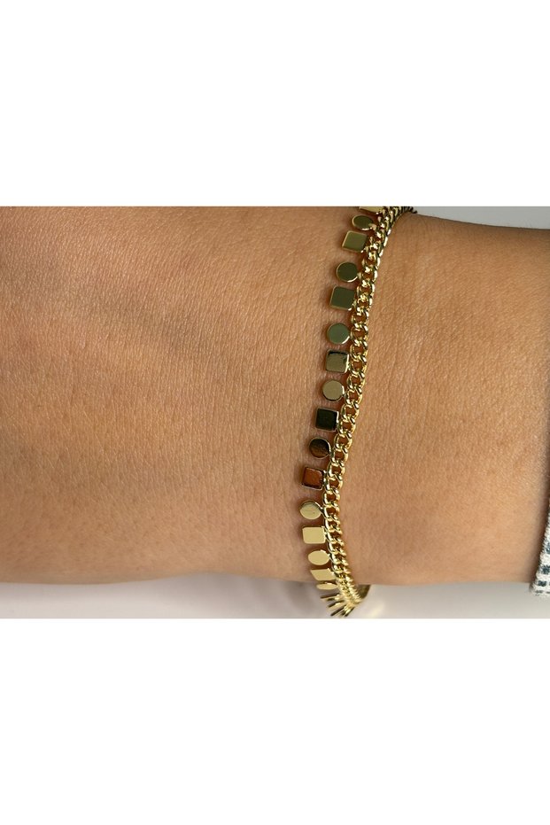 Non-Tarnish Stainless Steel cm Bracelet (with Additional Extension)