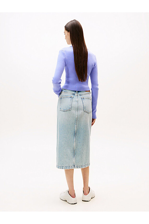 Kadın Mor Pullover Kazak - 4