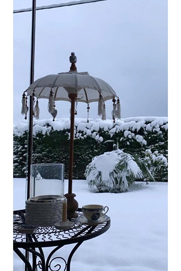 BALİ TARZI SÜS ŞEMSİYE 80 CM - 2
