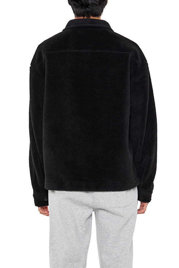 Suni Kürk Ceket - 5