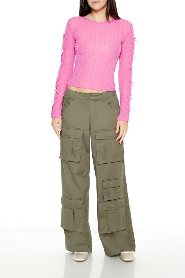 Fiyonk Detaylı Bluz - 4