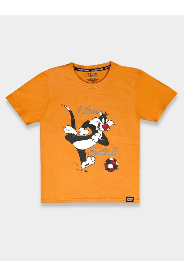 Graphic Print Round Neck Fashion T-shirt
