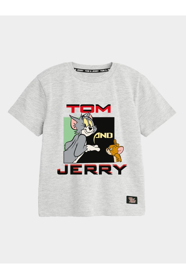Graphic Print Round Neck Fashion T-shirt