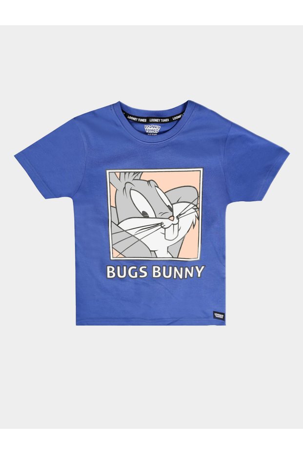 Graphic Print Round Neck Fashion T-shirt