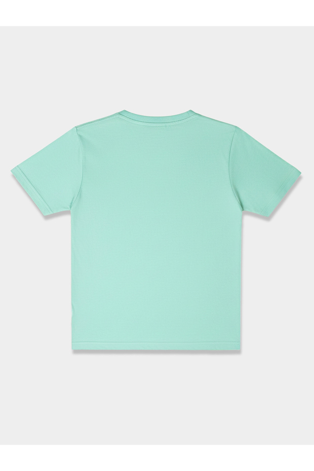 Graphic Print Round Neck Fashion T-shirt