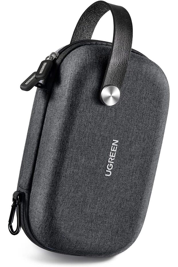 UGREEN Large Electronic Organizer, Expanded Travel Case for Tech Accessories, Water-resistant Shockproof Protective Holder for Chargers, Cables, Large Hard Drives, Power Banks, and More