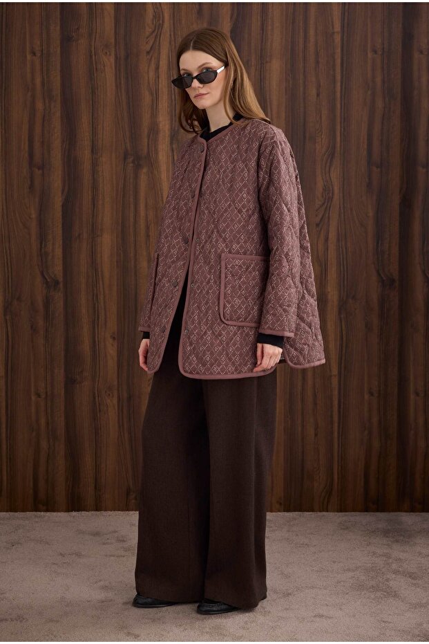 Patterned Quilted Jacket Vera Pattern - 3