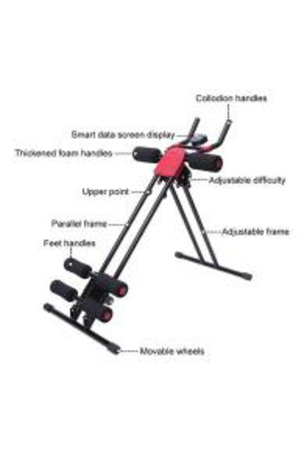 جهاز تدريب عضلات البطن القابل للتعديل مع شاشة ذكية - 3