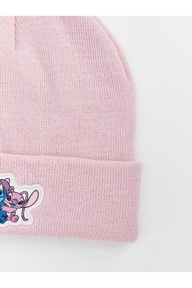 Czapka dziewczęca z haftem Lilo and Stitch od Lcw Accessories - 2