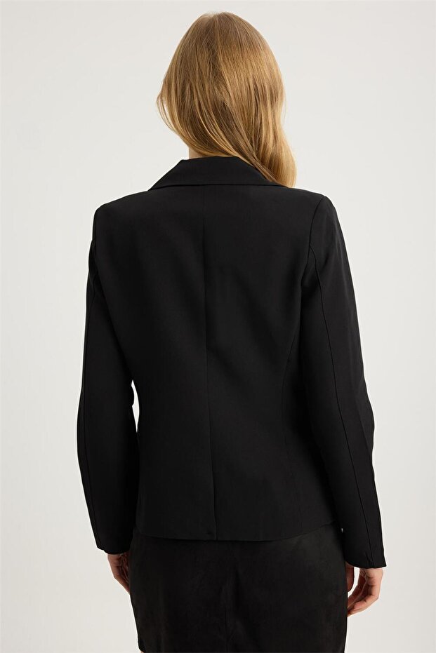 Tek Düğme Ceket - 5