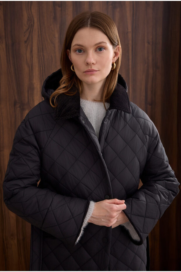 Uzun Kapitone Mont Siyah - 3