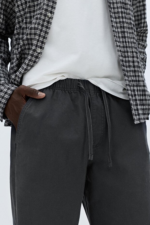 Bol kesim jogger pantolon - 6