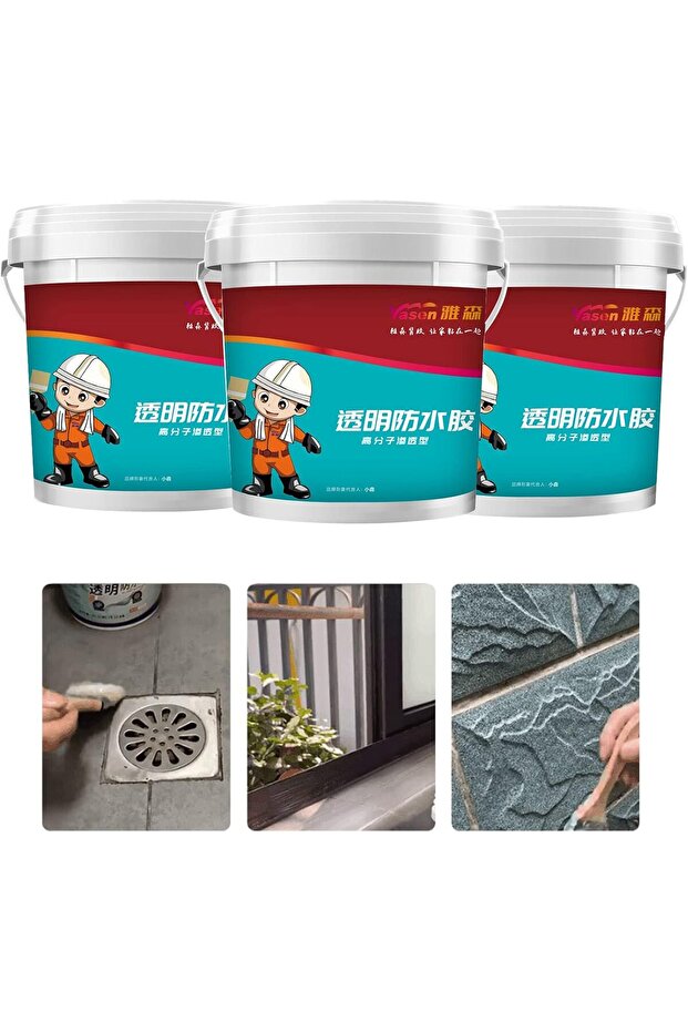 300g/600g/900g Transparent Waterproof Glue Wall Tile Glue Bathroom Coating (900G)