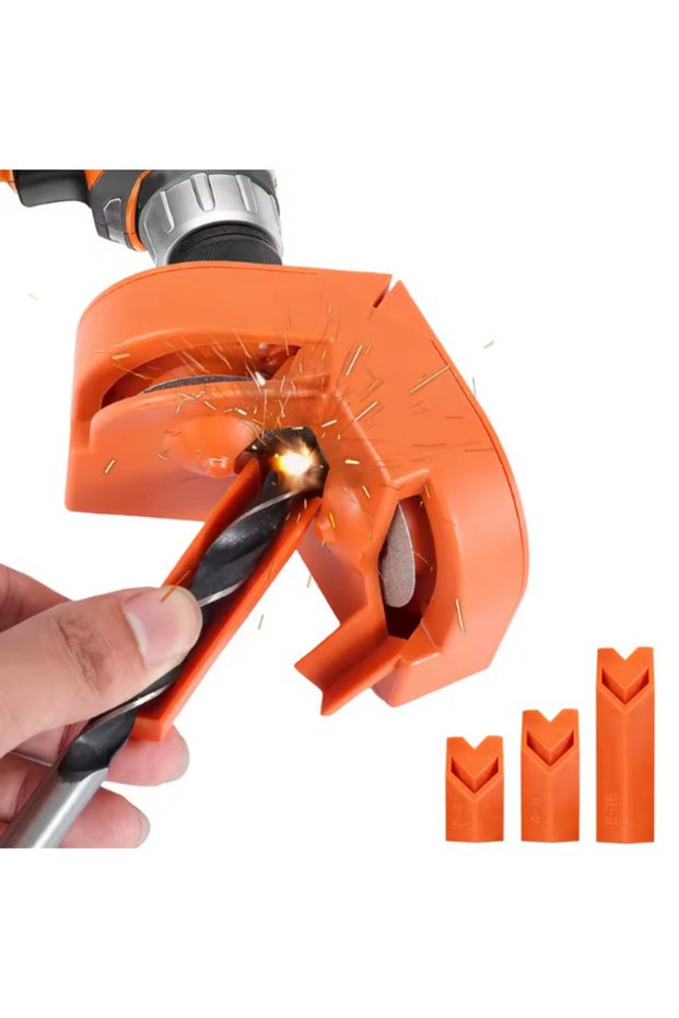 Portable drill bit sharpener – quick and easy sharpening