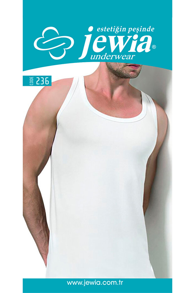 236 Open Neck Modal Men's T-Shirt