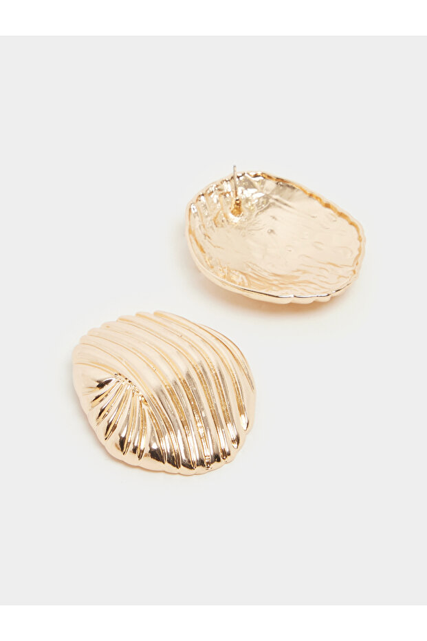 أقراط متدلية ذات نسيج - 3