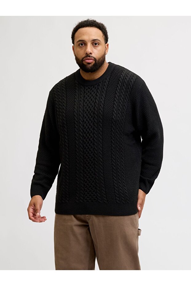 Strickpullover Plus Size Strickpullover - 1