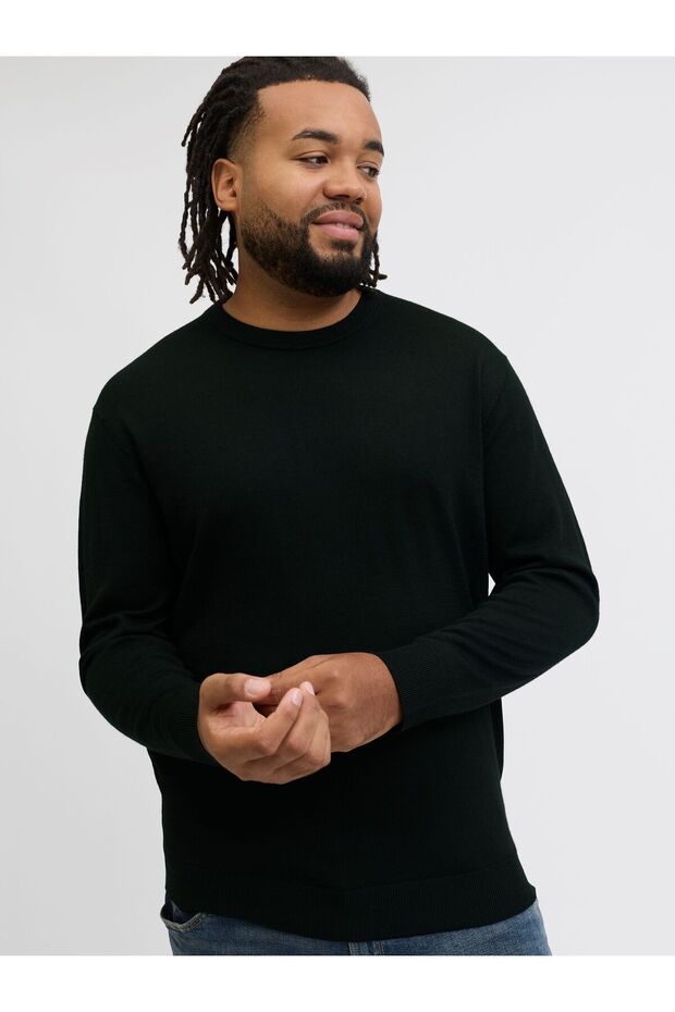 Strickpullover Plus Size Merino Wool Strickpullover - 7