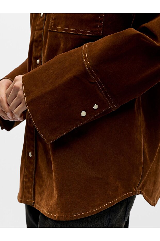 Shacket Wildlederimitat - 5