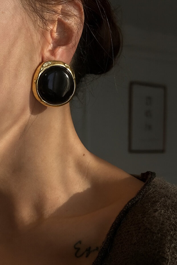 Çelik Jenna Küpe - 2