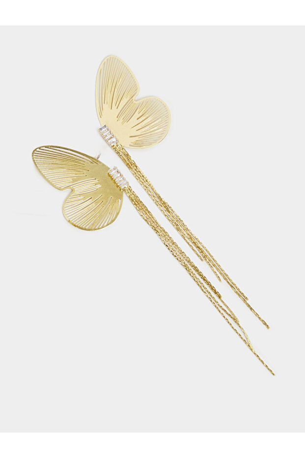 Butterfly Tassel Earrings