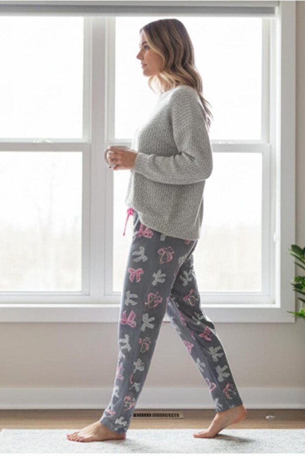 Long Single Bottom Pajamas - Home Wear Casual Comfortable Pajama Bottoms