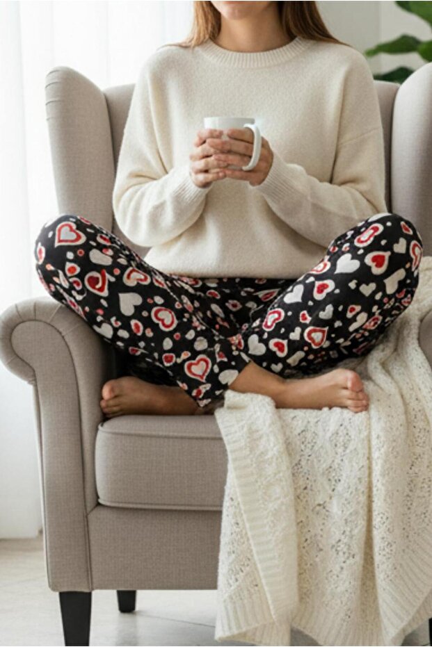 Men's Long Single Bottom Pajama Cotton Home Wear Daily Comfortable Cut Sweatpants Elastic Waist