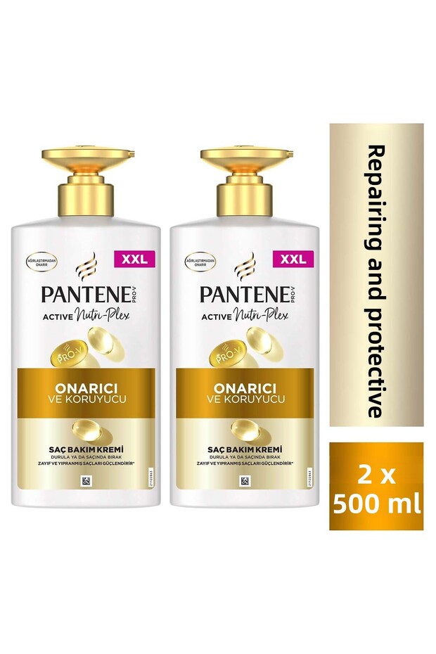 Repairing and Protective Hair Care Cream 2 Pieces 500 ml