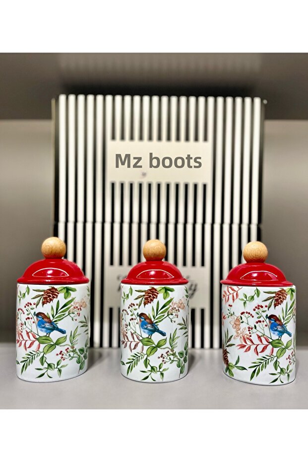 Mira Porcelain 3-Piece Spice Set