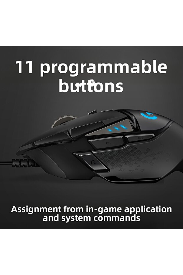 G502 Hero Rgb 910- 005471   - Wired Gaming Mouse - 6