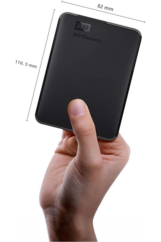 محرك الأقراص الصلبة الخارجي المحمول 5 تيرابايت، USB 3.0 - Bu6y0050bbk-wesn - 2