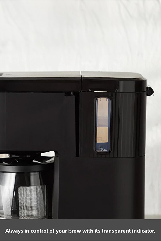 ماكينة Just Coffee Aroma 2 في 1 لتحضير القهوة المفلترة والشاي، باللون اللاتيه - 7