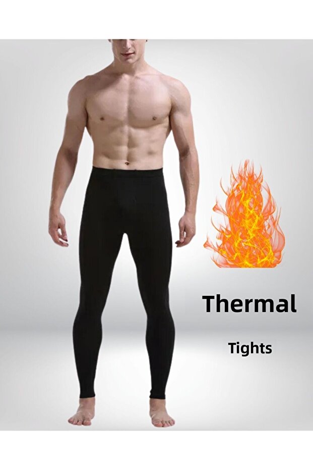 Men's Thermal Leggings Warm Thermal Leggings