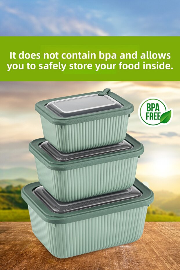 3'lü Vip مستطيل ميكروراديو وديفريز مناسب 1 مجموعة 1750، 1050، 600 مل - 8