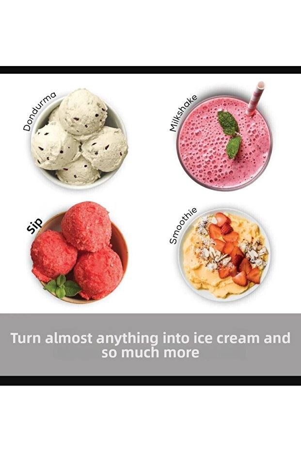 Ninja Ice Cream Maker - Ice Cream, Gelato, Sorbet, Smoothie Bowl, Milkshake Ice Cream Machine