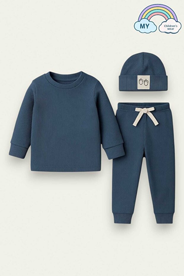 Corded Unisex Baby - Child Triple Set